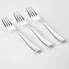 Classic Flatware Classic Design Silver Plastic Forks | 20 Forks