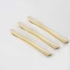 Classic Handle Classic Design Gold Plastic Knives | 20 Knives