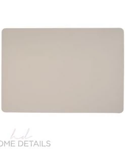 Leather Placemat Home Details Faux Leather Double Sided Placemat In Ivory