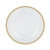 Luxe Party NYC 13" Clear And Gold Plastic Charger Plate | 1 Charger