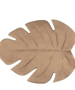 Luxe Party NYC Palm Leaf Gold Printed Vinyl Placemat | 1 Charger