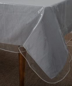 Luxe Party NYC Premium Clear Vinyl Tablecloth Table Cover Protector