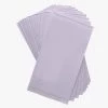 Luxe Party NYC Lavender With Silver Stripe Paper Napkins - 3 Available Sizes