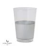 Luxe Party NYC Drinkware Silver Banded Plastic Cups | 10 Cups
