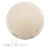 Chargers And Runners Home Details Round Saturn Laser Cut Placemat In Gold