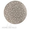 The Moon Chargers And Runners Home Details Round Moon Laser Cut Placemat In Gold