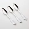 Venetian Handle Venetian Design Silver Plastic Spoons | 20 Spoons