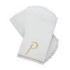 Luxe Party NYC White And Gold Hebrew Paper Napkins - COFF